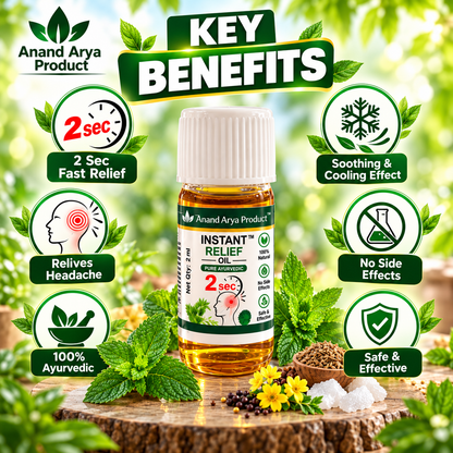 Anand Arya Instant Relief Oil