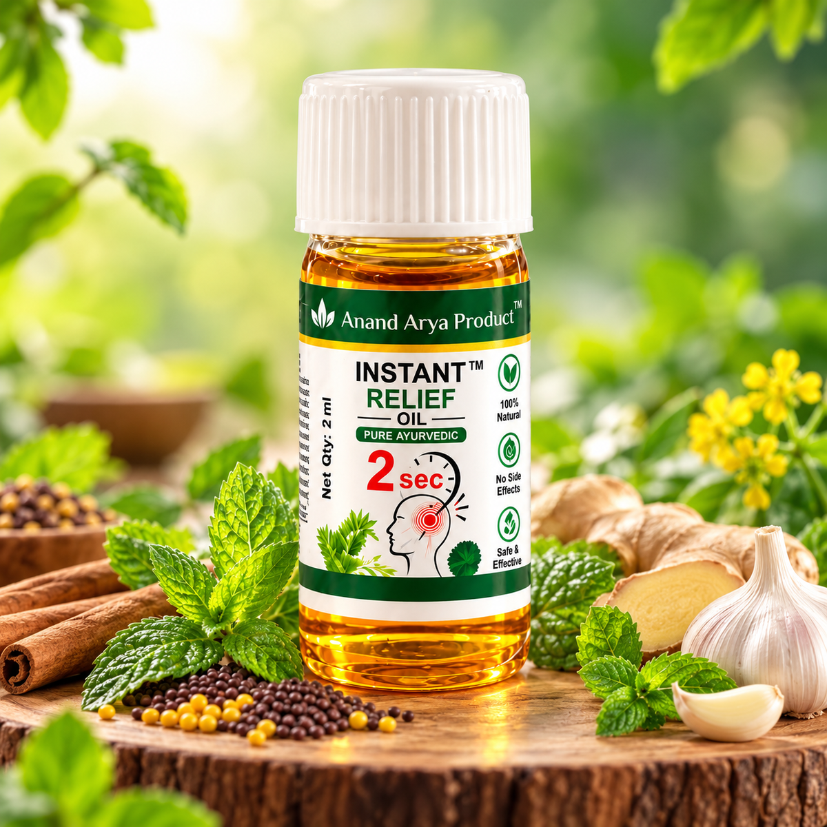 Anand Arya Instant Relief Oil