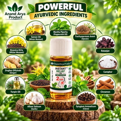 Anand Arya Instant Relief Oil